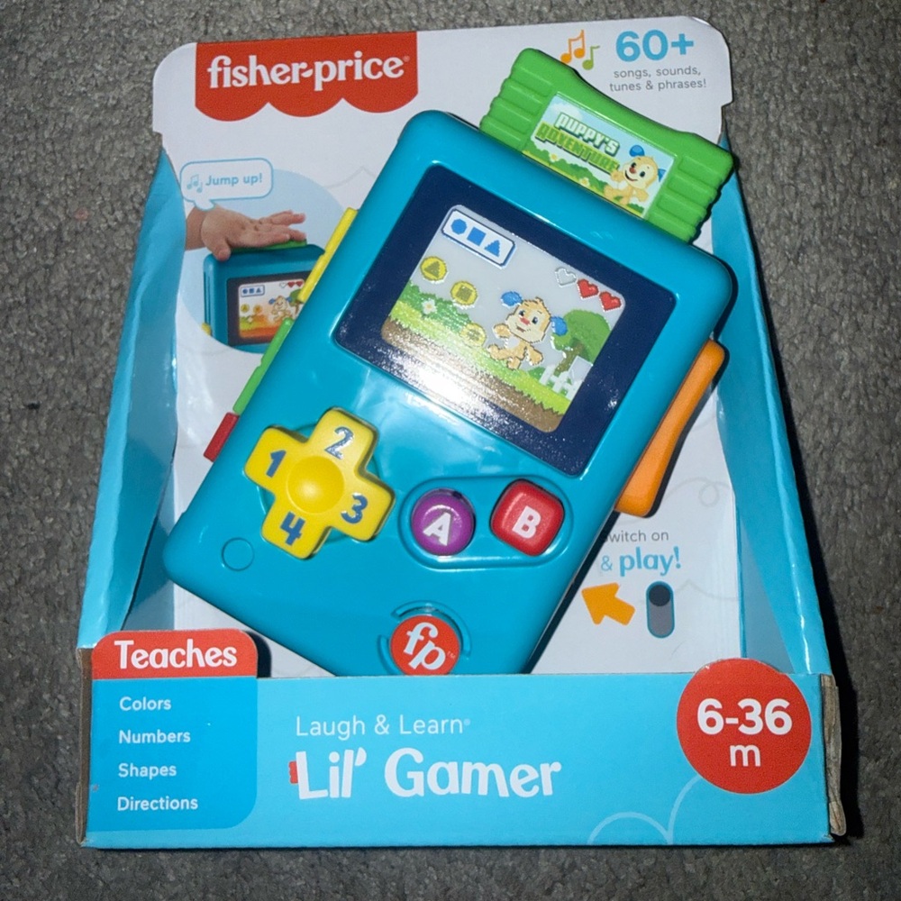 Fisher-Price Lil' Gamer - Blue and Yellow